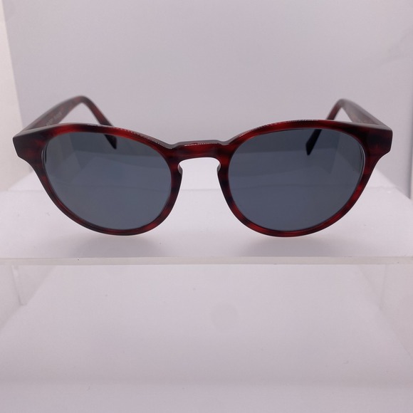 Warby Parker Sunglasses Eyeglass Women FRAME ONLY Percey 48-20-140 Red Black 025 - Picture 1 of 14